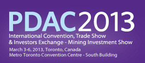 PDAC 2013 PDAC 2013